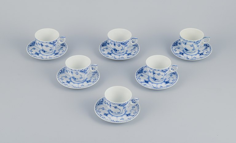 Set of Three Royal Copenhagen Cups and Saucers outlet