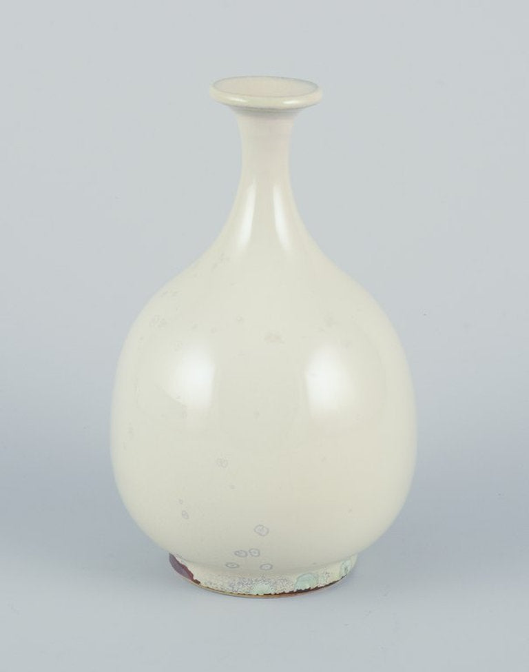 ◆ SVEN HOFVERBERG flower vase Sweden ◆ Sven Hofverberg, Swedish ceramicist, own studio. Unique ceramic