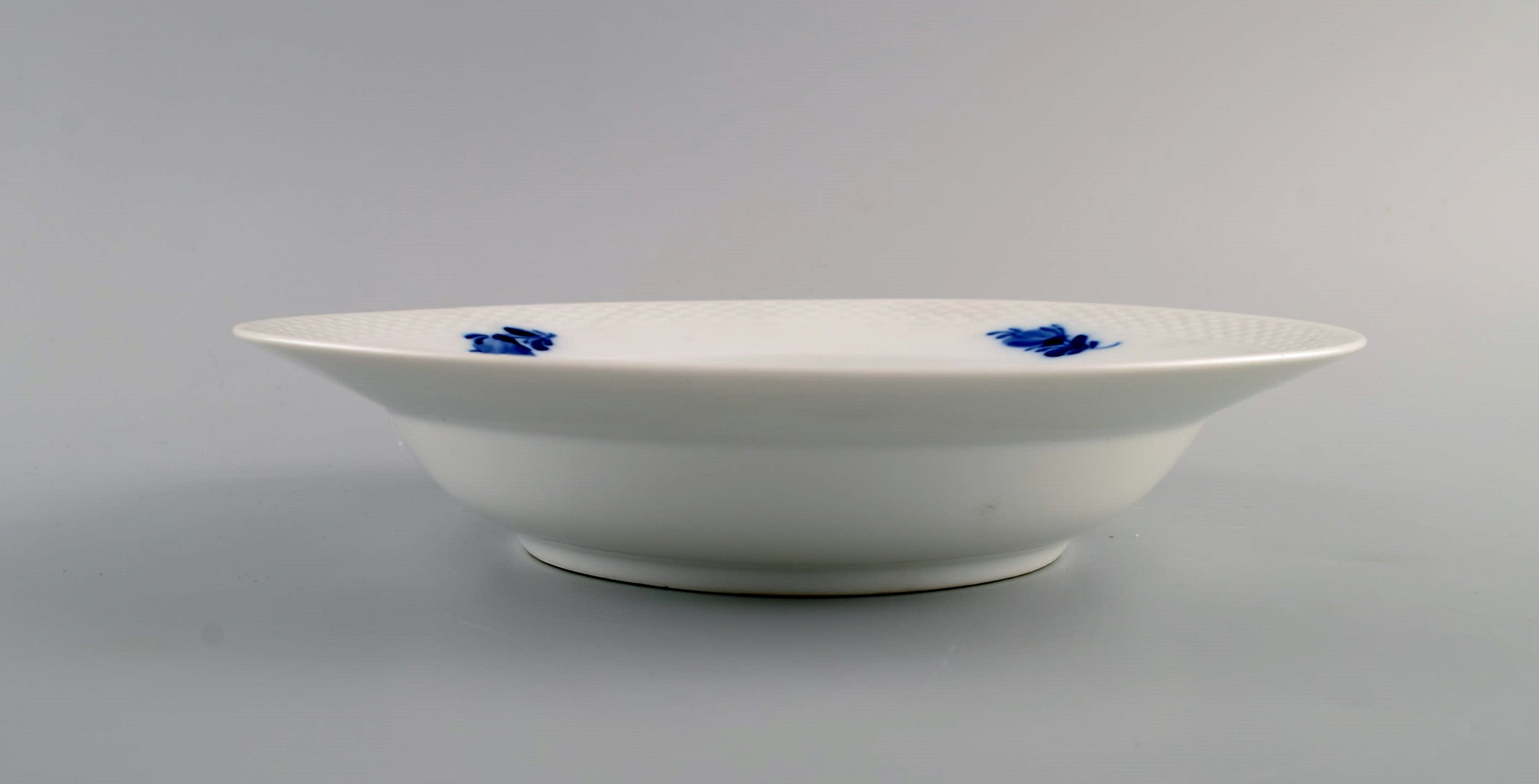  Royal Copenhagen Blue Flower Braided lunch plate. Model  number 10/8096. Early 20th century. *