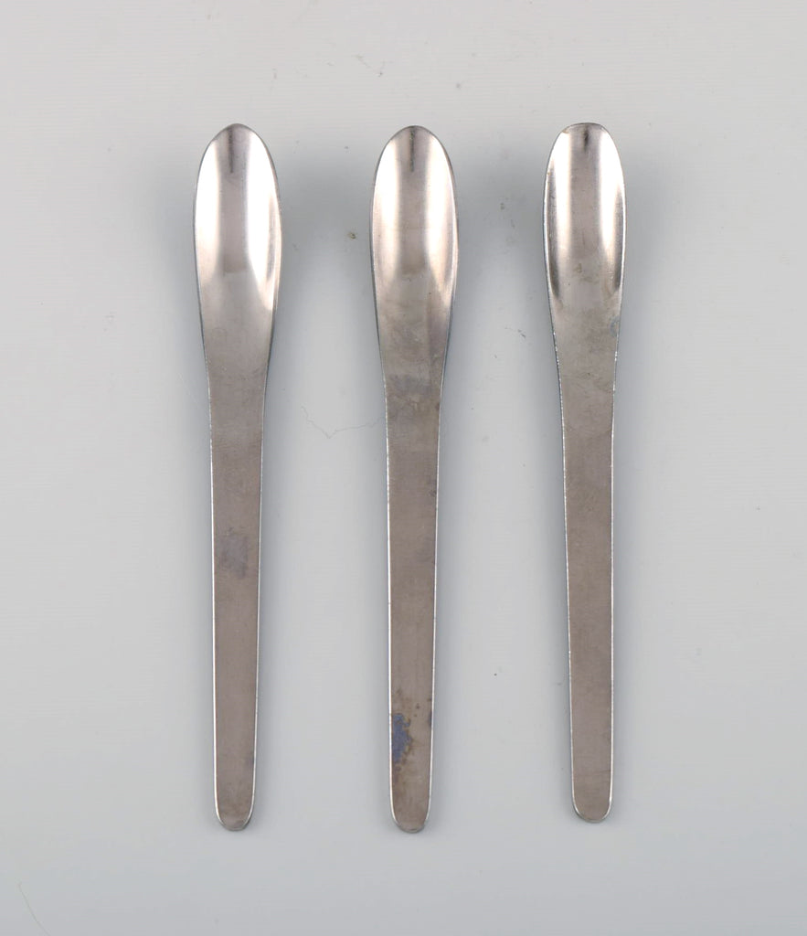 Splendide posate moderne vintage della metà del secolo Set di 50 posate  Nasco Danese Modern Japan Metal Fork Knife Spoon MCM Vassar Pattern per 8 -   Italia