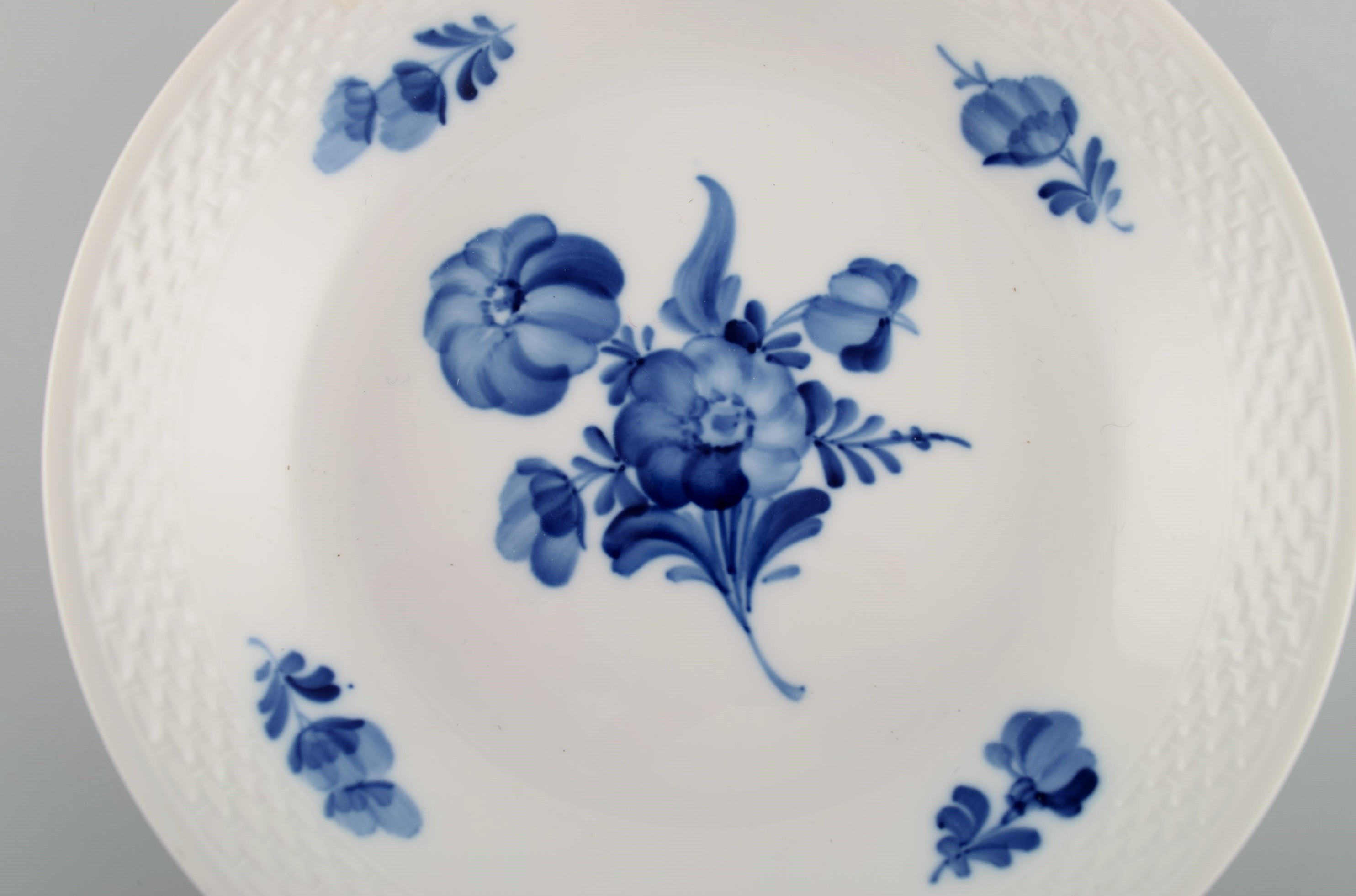 Buy Royal Copenhagen Blue Flower Braided Bowl. Model Number 10/8063. Dated  1960.